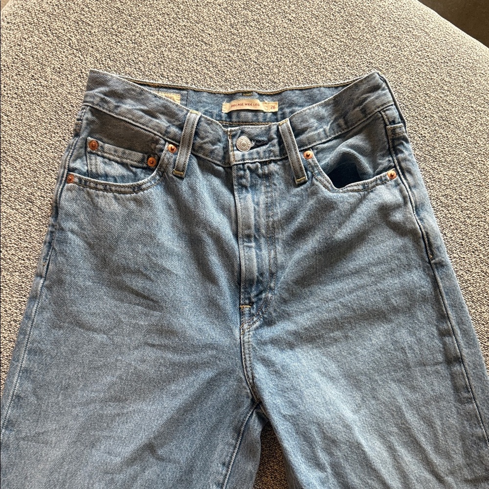 Levi’s Ribcage Wide Leg Jeans